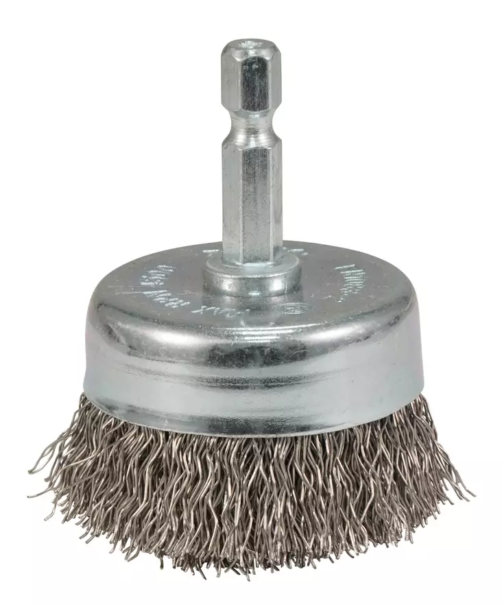 MAKITA Teräsharja rst 50 mm kuppiharja D-76560 - Terasharjat - 088381792349 - 1