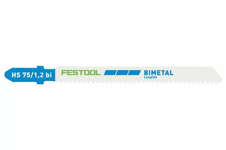 FESTOOL Pistosahanterä HS 75/1,2 BI/20 204271 - Pistosahanterät Metallille - 4014549330739 - 1