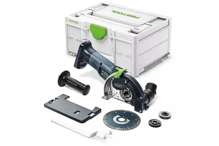 FESTOOL Vapaakätisesti ohjattava akkukatkaisujärjestelmä DSC-AGC 18-125 FH Li EB-Basic 576829 - Festool 18V Akkukulmahiomakoneet - 4014549381809 - 1
