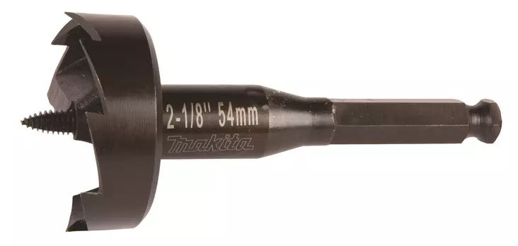 MAKITA Itsesyöttävä puuporanterä 54 mm (2-1/8") D-74376 - Makita Läpivientiporanterät - 088381587419 - 1