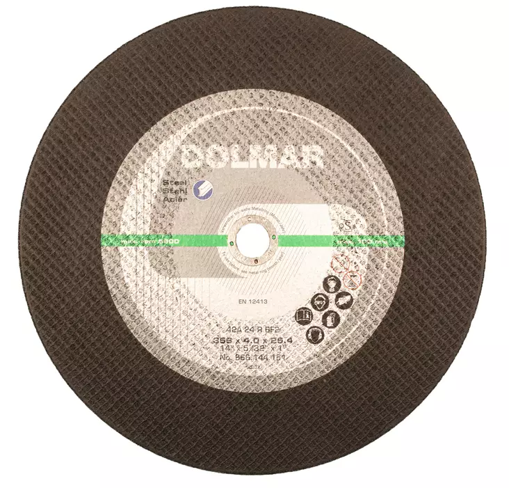 MAKITA Katkaisulaikka metallille, 350 x 25,4 mm 966144151 - Makita Betonintyöstökoneiden tarvikkeet - 8711479567599 - 1