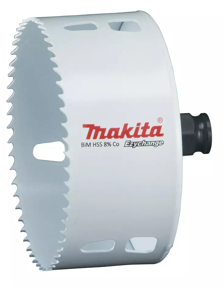 MAKITA Reikäsahanterä BiM 105 mm, Coboltti 8%, Ezychange E-04008 - Makita Reikäsahanterät - 088381562249 - 1