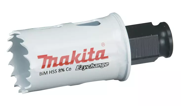 MAKITA Reikäsahanterä BiM 30 mm, Coboltti 8%, Ezychange E-03729 - Makita Reikäsahanterät - 088381561969 - 1