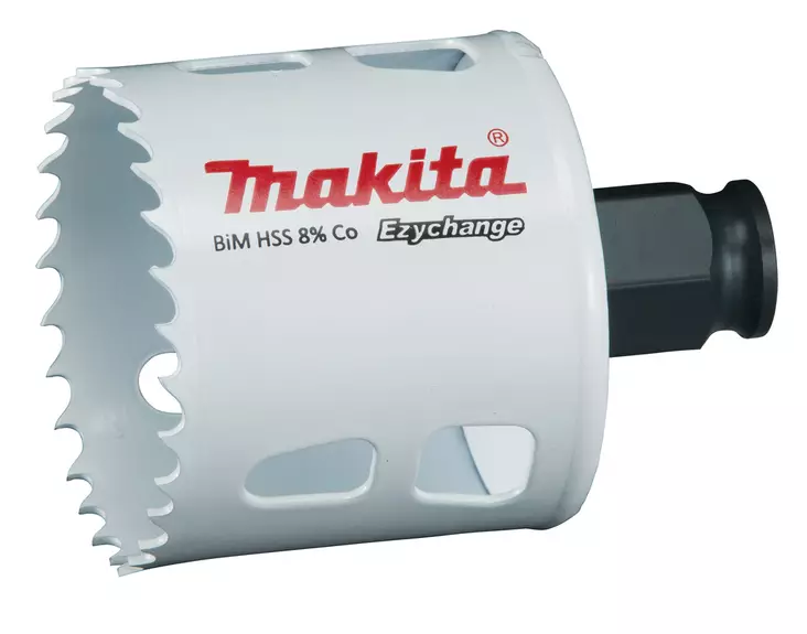 MAKITA Reikäsahanterä BiM 54 mm, Coboltti 8%, Ezychange E-03844 - Makita Reikäsahanterät - 088381562089 - 1