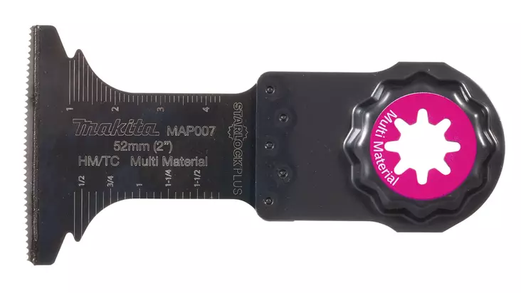 MAKITA Starlock Plus Sahanterä upotukseen, kaareva, leveys 52 mm B-66385 - Makita Starlock Plus terät - 088381539289 - 1