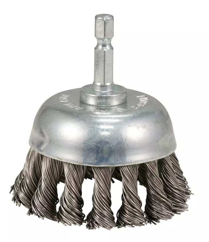 MAKITA Teräsharja rst 65 mm punottu kuppiharja D-76691 - Terasharjat - 088381792479 - 1