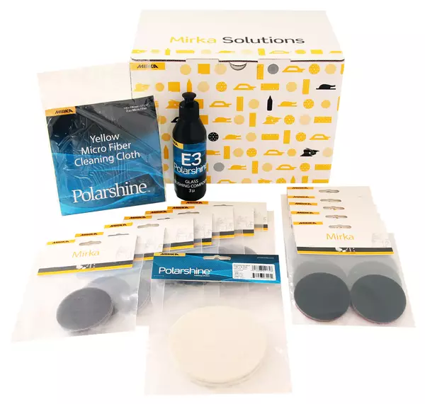 Mirka Lasinhiontasetti 77mm - Mirka Hiomasetit ja kiillotussetit - 6416868316919 - 1