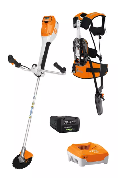 STIHL FSA 400 K Akkuraivaussaha metallisella raivausterällä setti 1 - STIHL AP Pro akkukoneet - FA092000025COMBO - 1