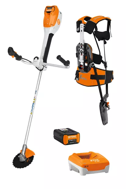 STIHL FSA 400 K Akkuraivaussaha metallisella raivausterällä setti 1 - Pro akkukoneet - FA092000025COMBO - 1